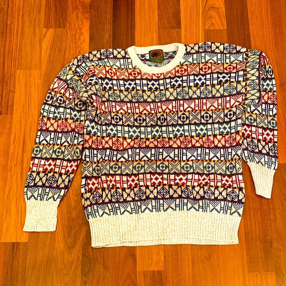 Vintage Boston Trader’s sweater from the 80’s.